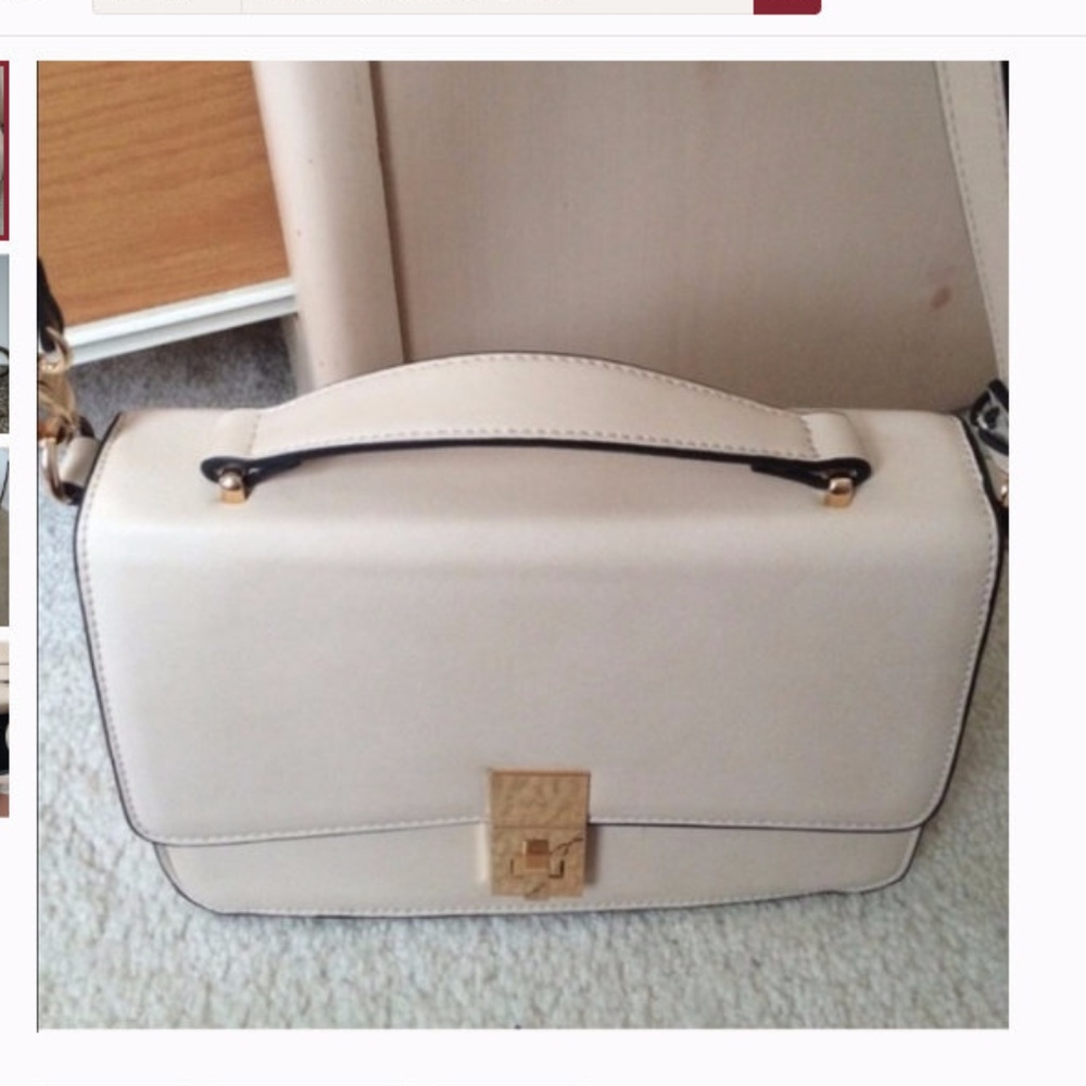 NWOT Faux Leather Satchel