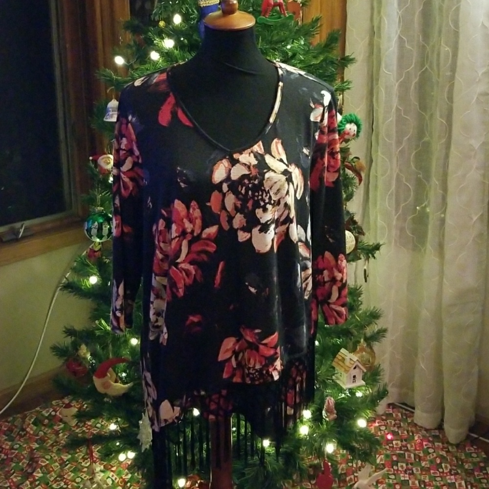 Hippie blouse 3/4 sleeve