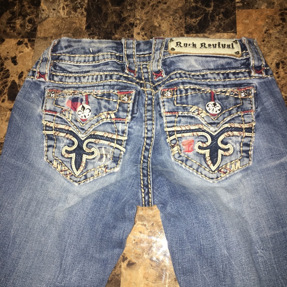Rock Revival arlette waist 23 Inseam 28