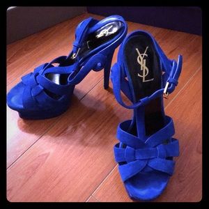 Ysl platform heels