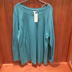 Sonoma mint green sweater