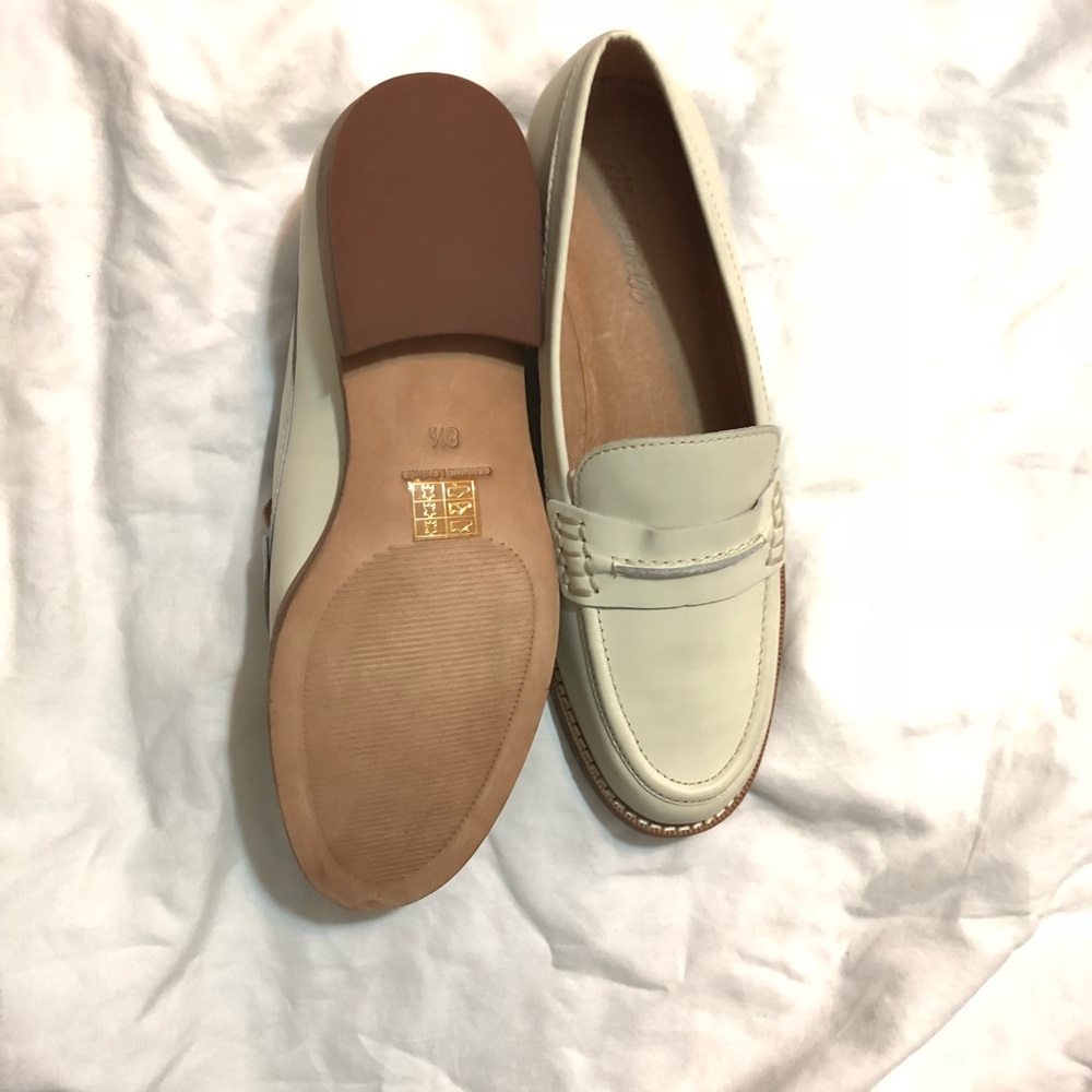 NIB Madewell Elinor Loafer Vintage Canvas Size 8.8 - Picture 4 of 5