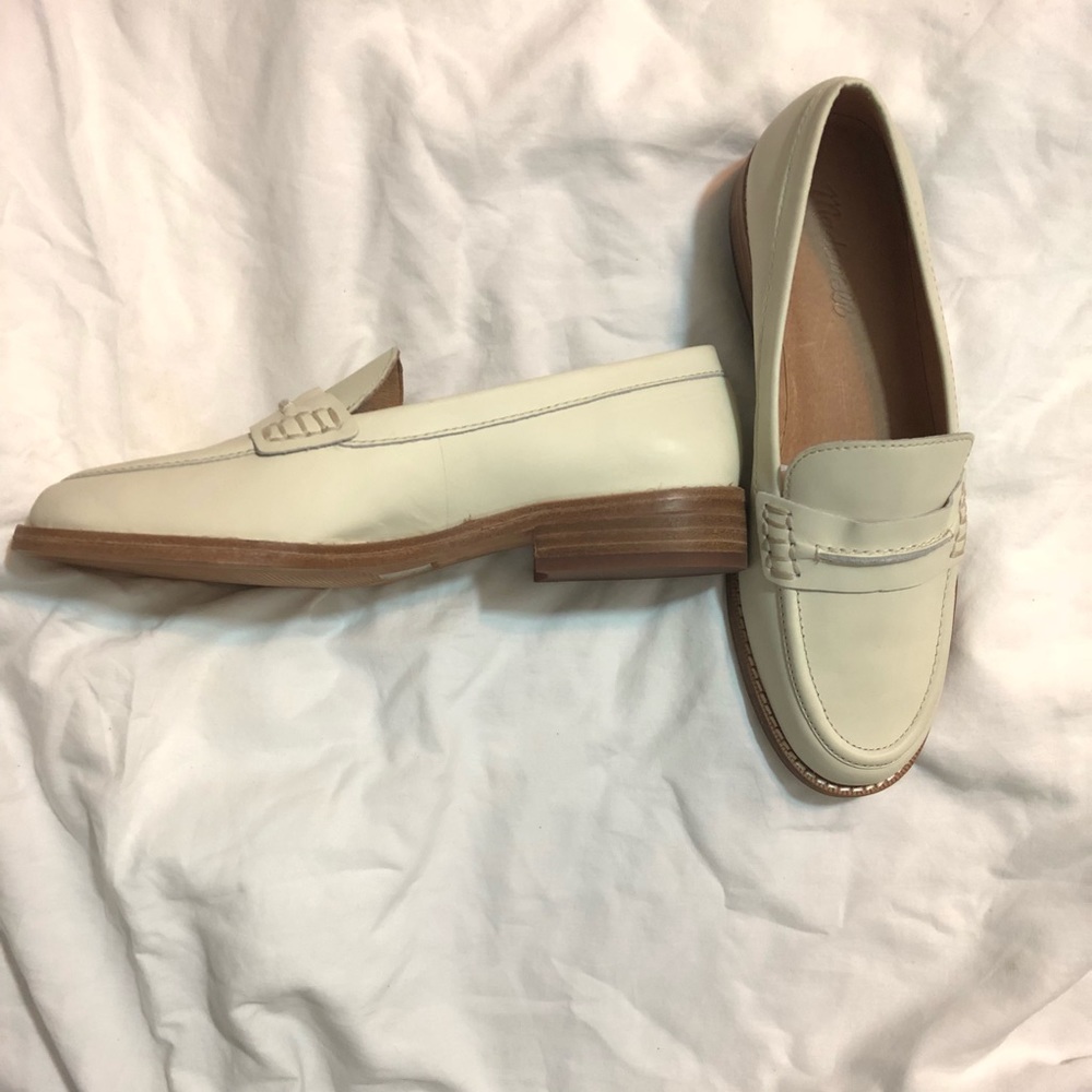 NIB Madewell Elinor Loafer Vintage Canvas Size 8.8 - Picture 5 of 5