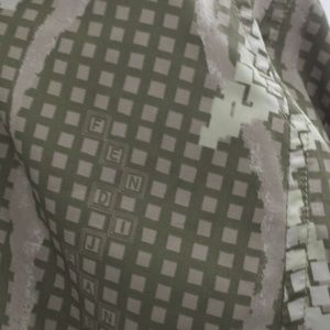 Athletic Green signature Fendi skirt size M