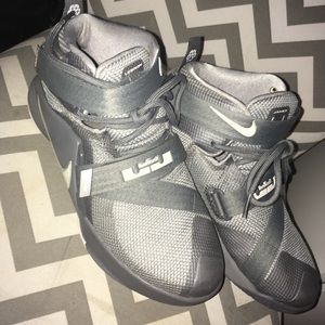 Nike LeBron Basketball Sneakers in Gray