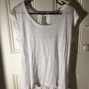 White basic top