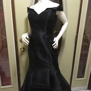 Jovani Layered Mermaid Sweetheart Off The Shoulder