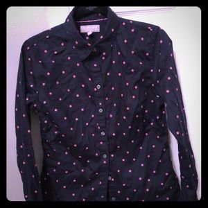 Banana Republic Navy Blouse