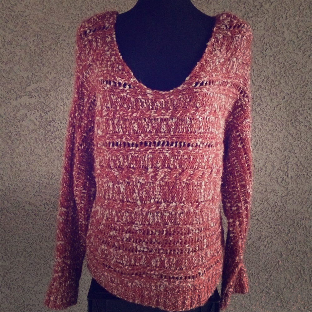 Women’s Sz XL KNIT boyfriend oversized sweater