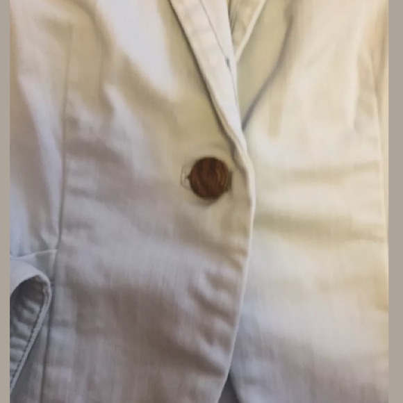 Cartonnier Anthropolgie Light denim blazer size 2 - Picture 4 of 5