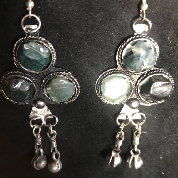 3 PIECE BOHO statement necklace earring bracelet - Picture 2 of 8