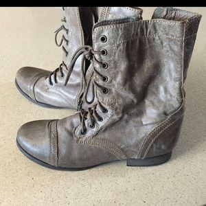 Madden Girl brown Troopa boots - Size 10