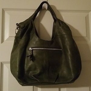 Italian leather handbag