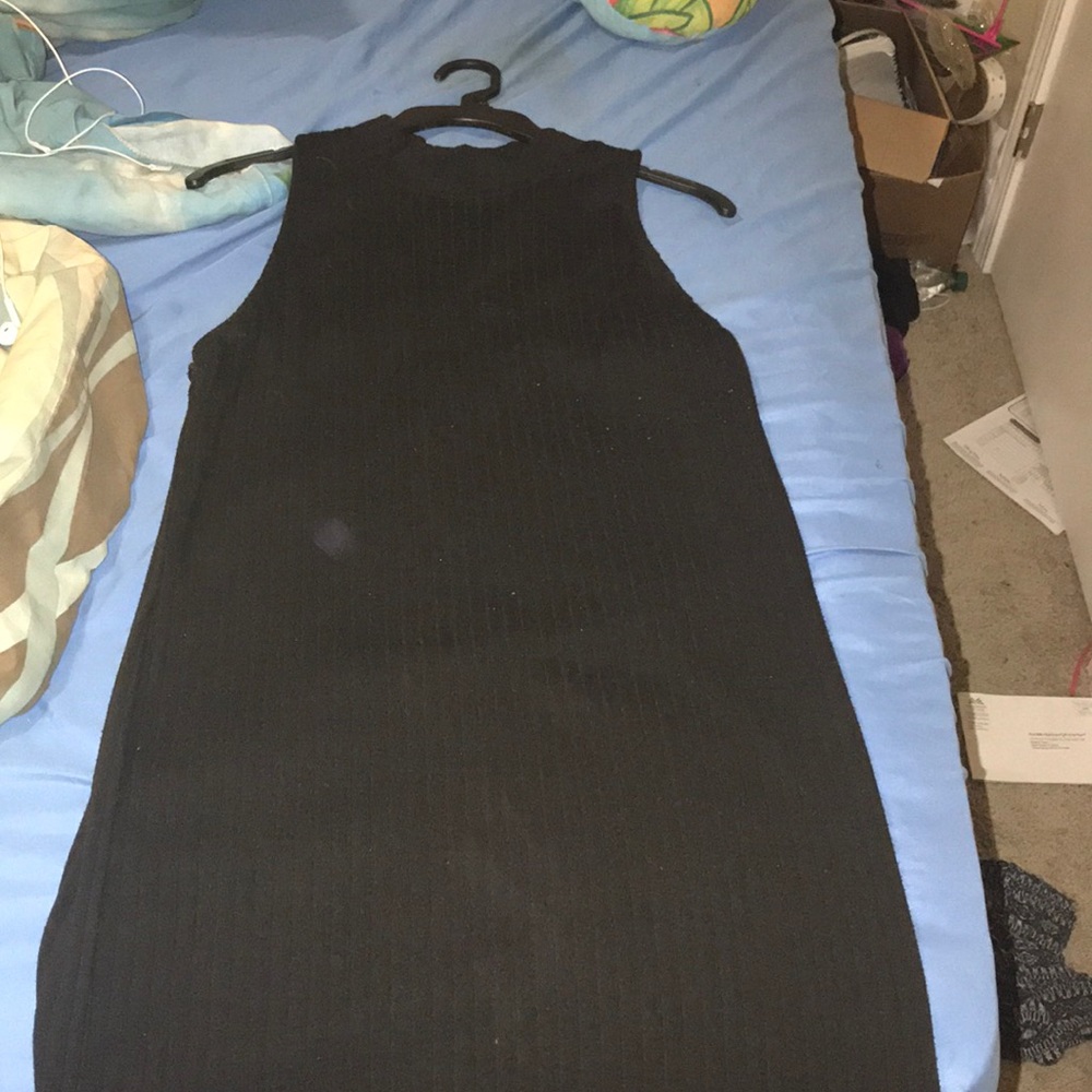 A long black dress