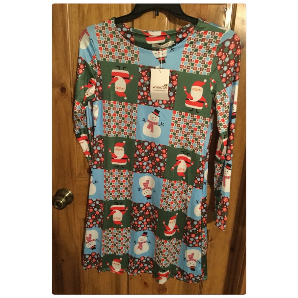 Santa tunic dress