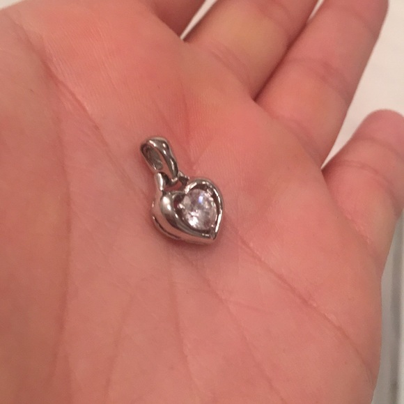 .925 silver heart pendant - Picture 7 of 8