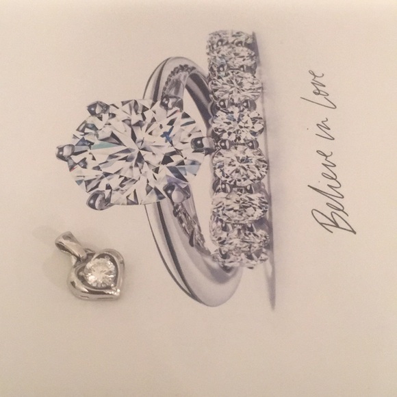 .925 silver heart pendant - Picture 3 of 8