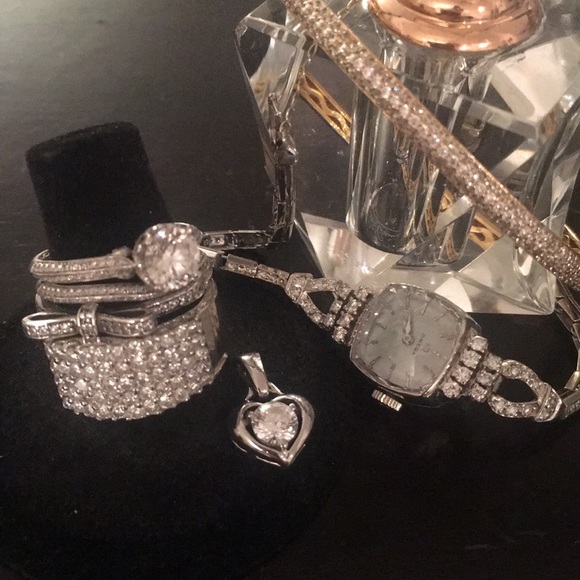 .925 silver heart pendant - Picture 5 of 8