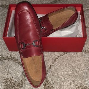 Donald J Pliner Loafers -Tomato Burnished Vachetta