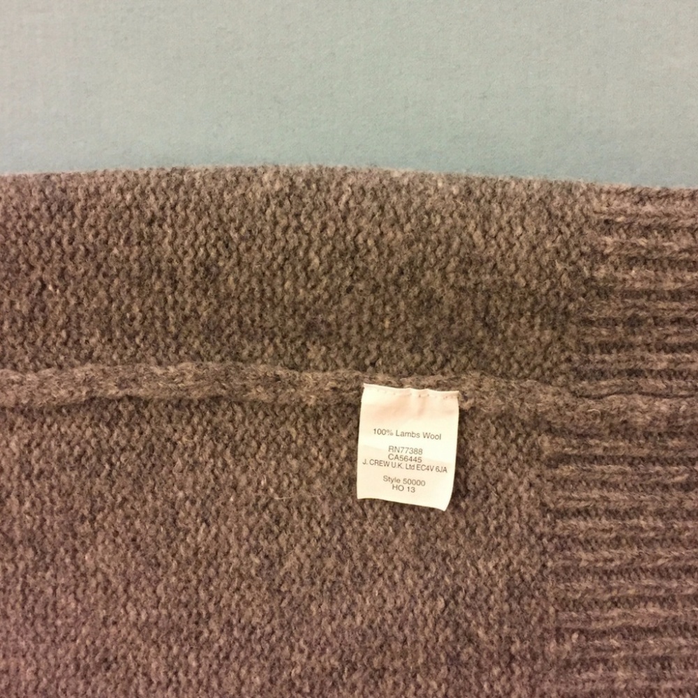 [SOLD] J. Crew Fair Isle Lambswool Sweater (MD) - Picture 4 of 5