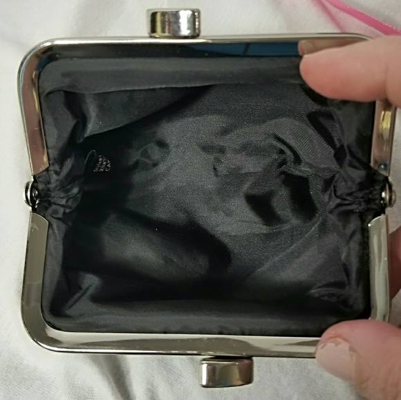 VICTORIA'S SECRET *nwt* Small Black Sequin Bag - Picture 3 of 4