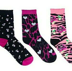 Betsey Johnson crew socks