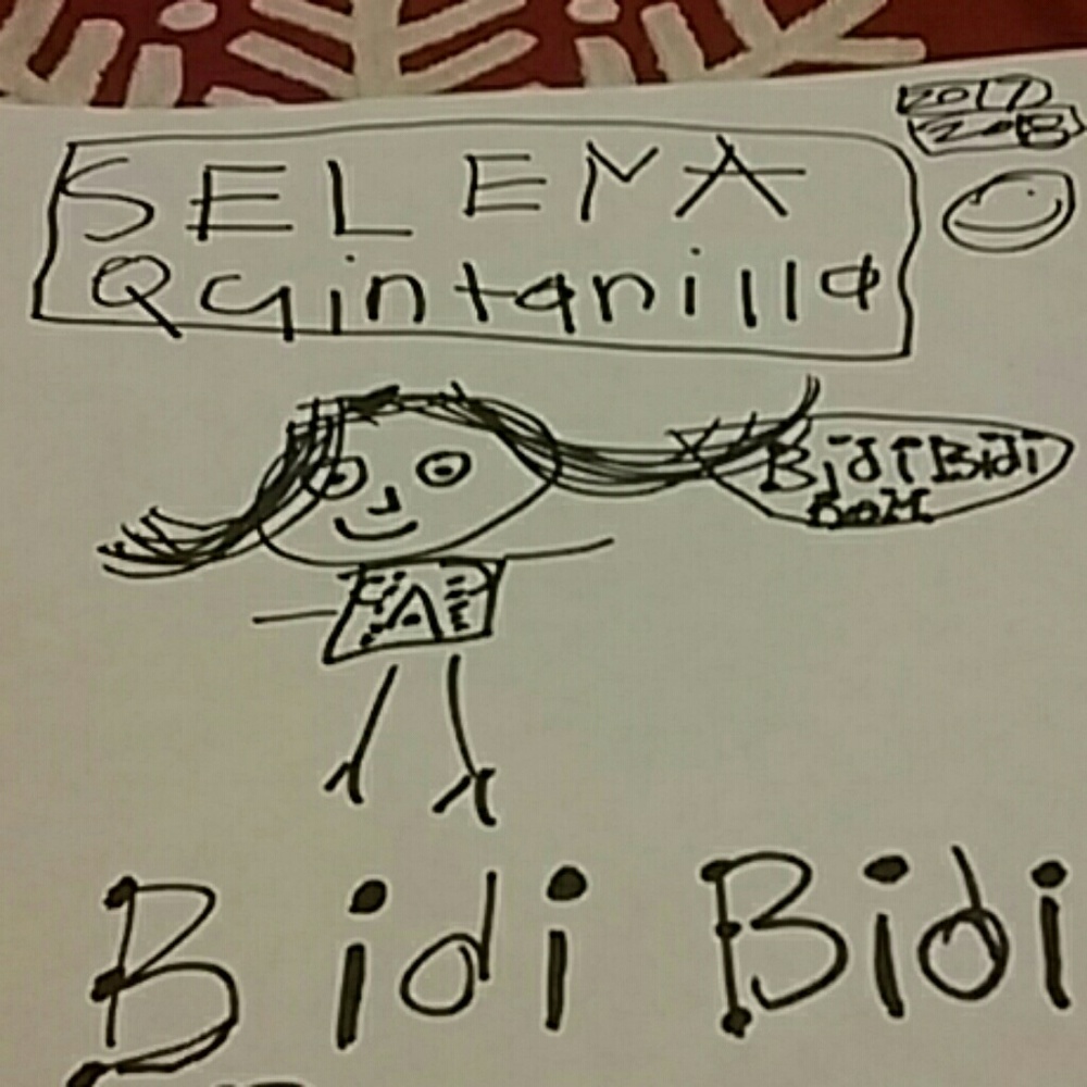 Selena Quintanilla drawing