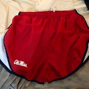 Ladies vintage ole miss boody shorts or athletic