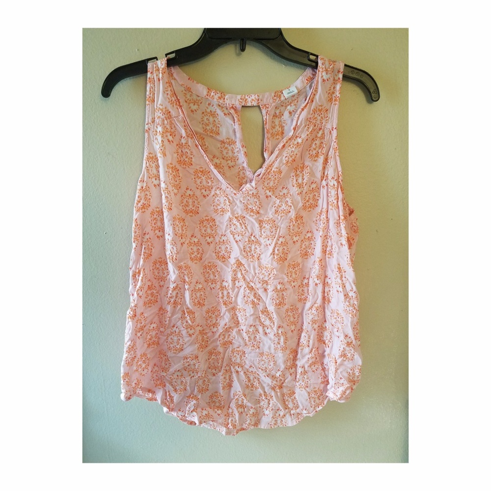 Coral Blouse