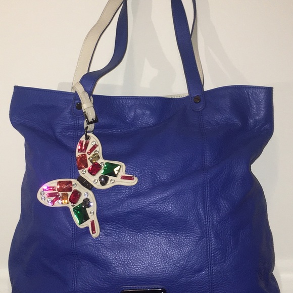 🎈SOLD  Betsey Johnson Pop Butterfly Tote - Picture 1 of 8