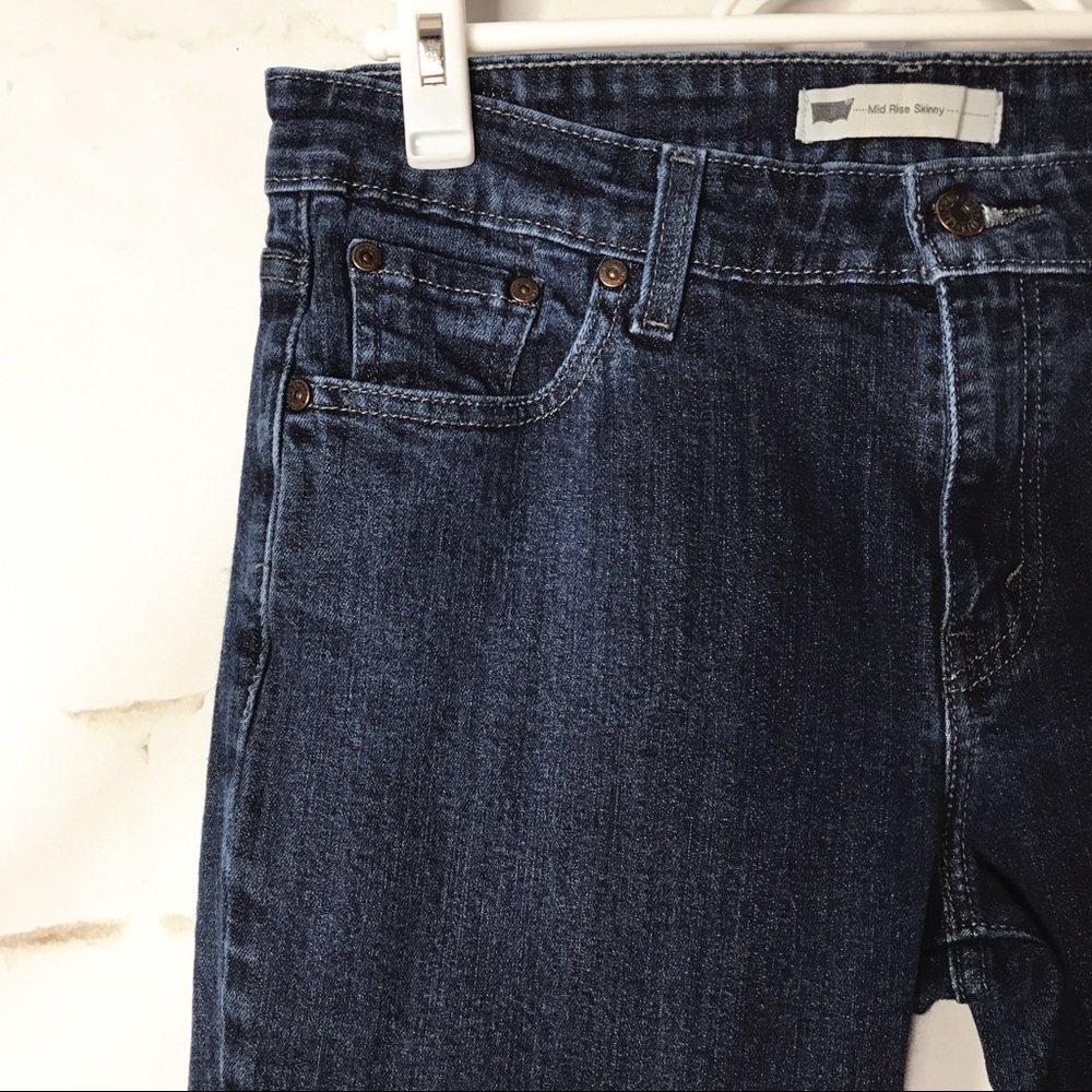 🛍 Levi’s Mid Rise Skinny Men’s Blue Jeans_2
