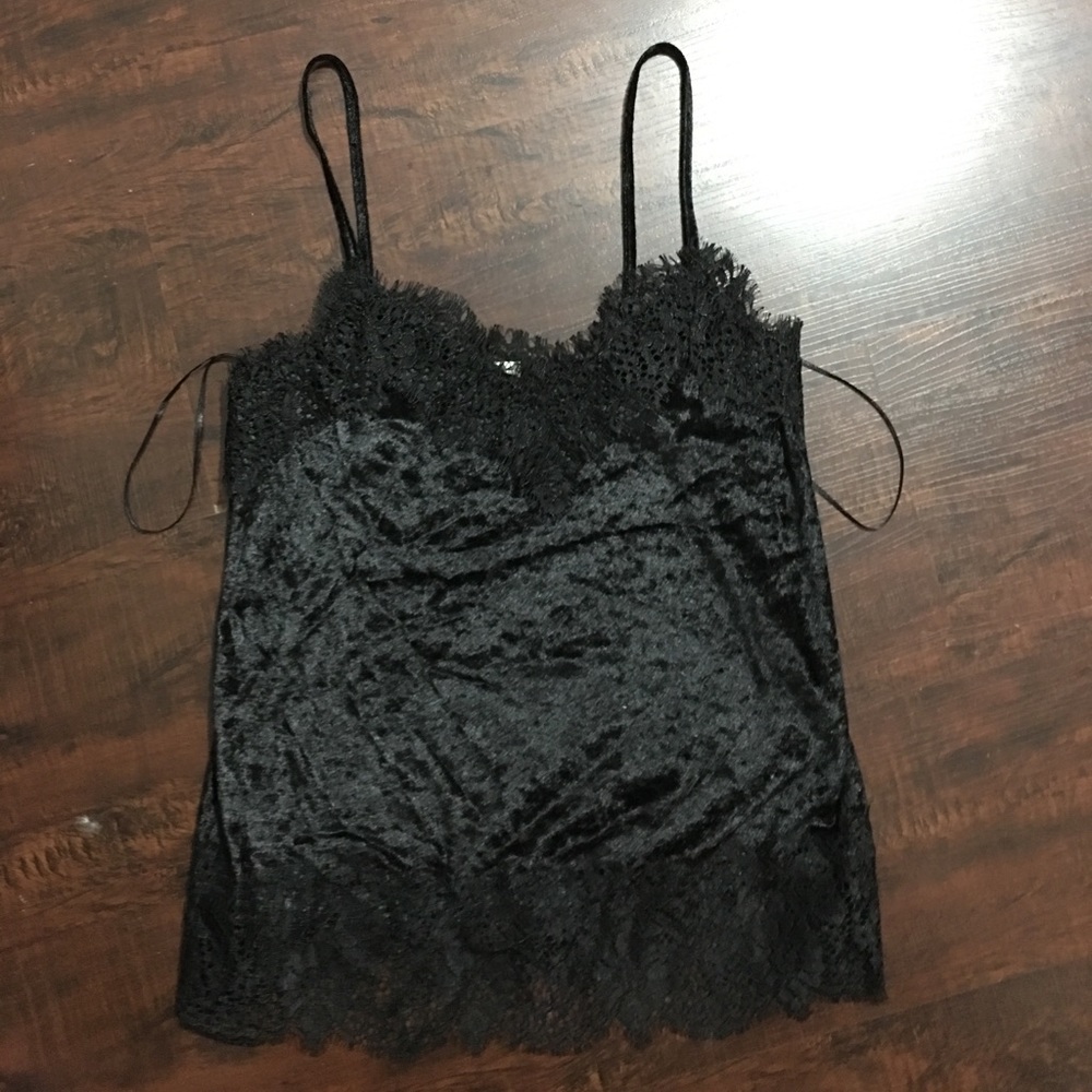 ❤️H&M velvet tank top❤️new