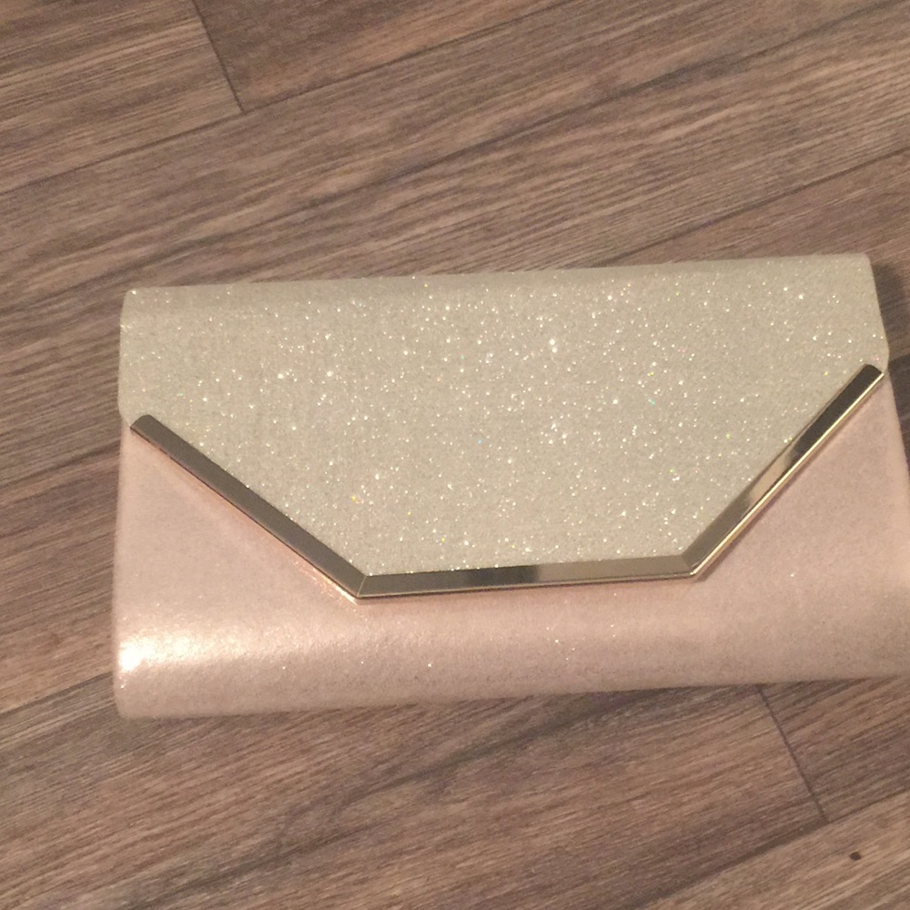 Steve Madden Gold clutch