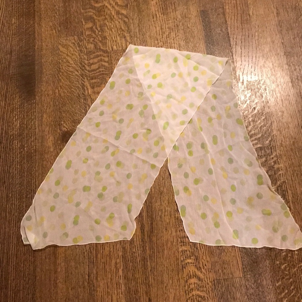 Banana Republic polka dot scarf
