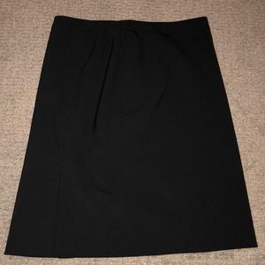 Black Peace of Cloth dress skirt size 8