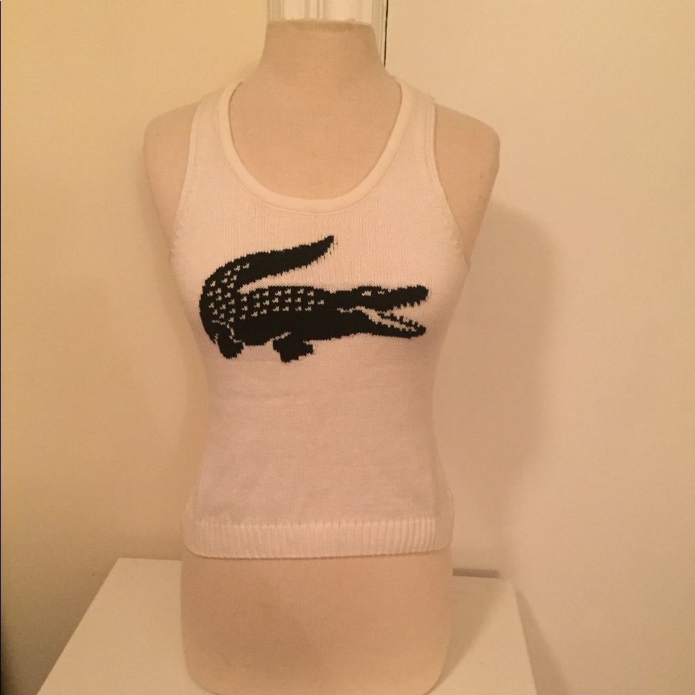 Lacoste white Top