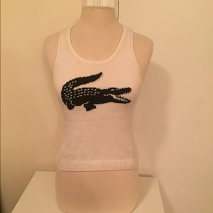 Lacoste white Top