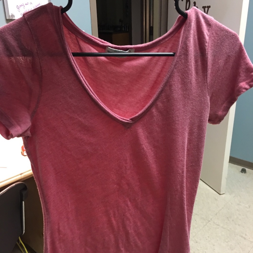 Pink Abercrombie shirt