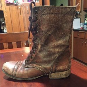 Steve Madden Combat Boots size 7