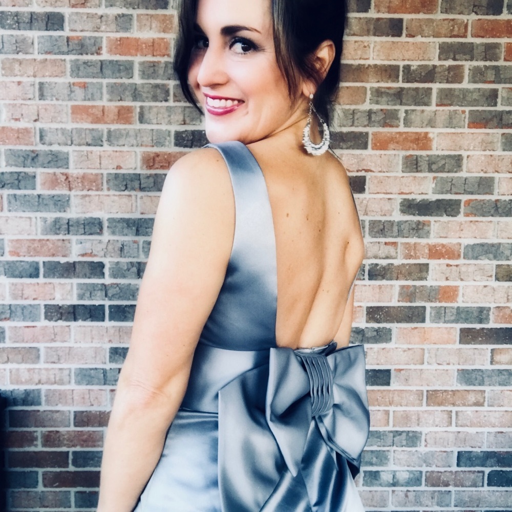 Silver Cocktail Dress