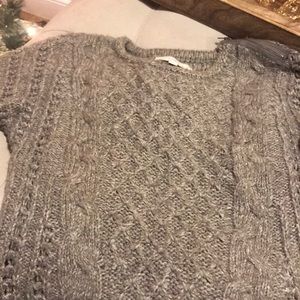 Light brown wool sweater.