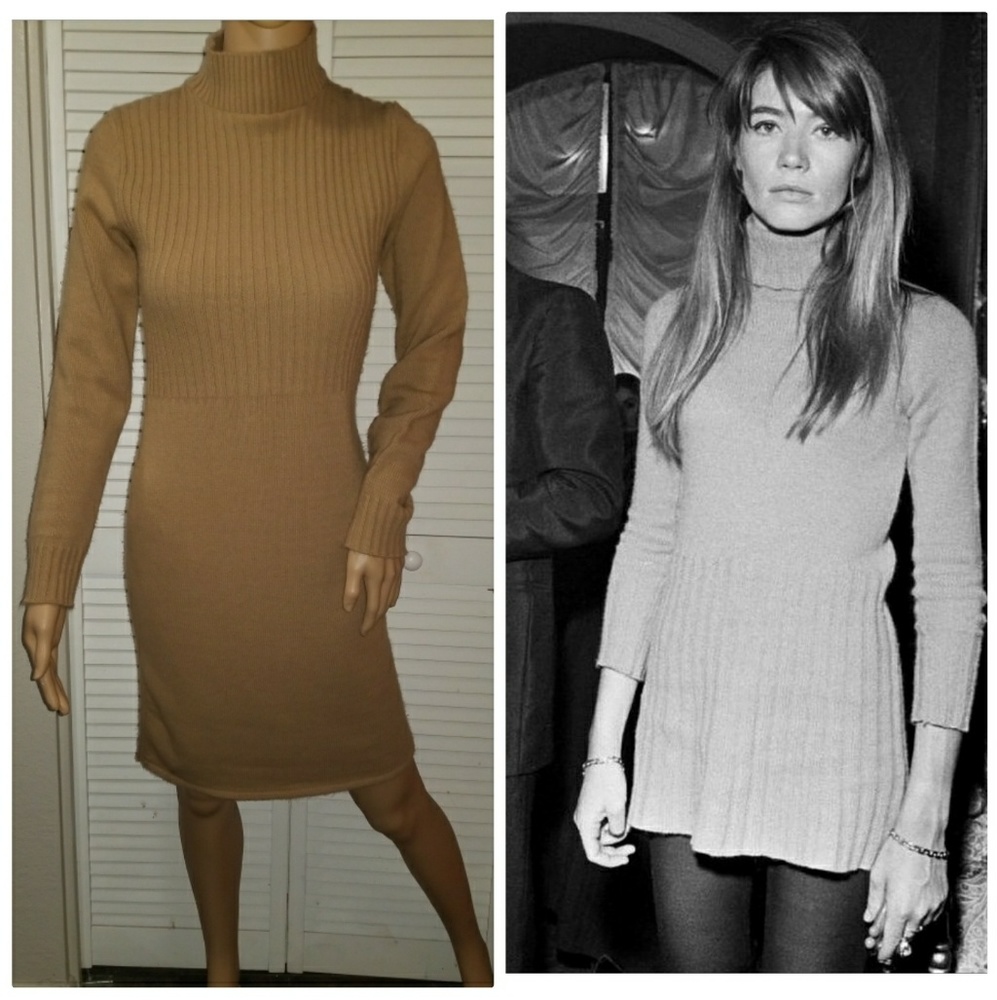 The ultimate 70s sweater dress
