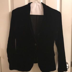 Black Velvet Blazer