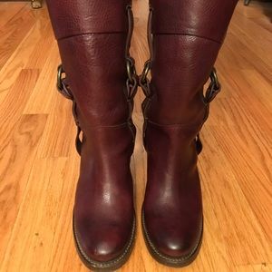 FRYE Jane mid calf leather Woman boots size 6