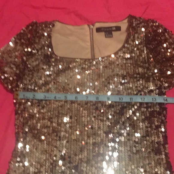 Glittering Gold Sequin Dress! - Picture 8 of 8