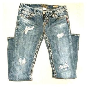 Silver (pioneer) jeans