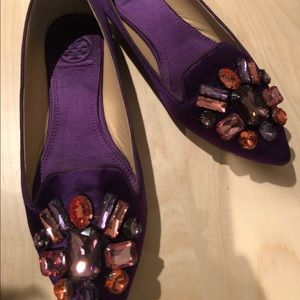 Tory Burch Satin “Mayada” Slipper