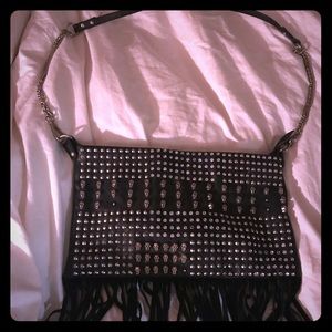 Leather skull 💀 and stud bag