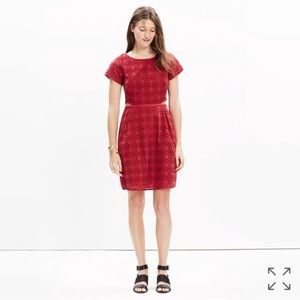 Madewell Eyelet Happening Cutout Dress NWT