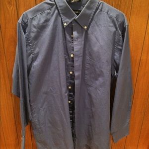 Chaps blue dress shirt